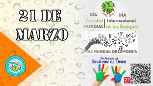 Día Mundial Forestal, del Síndrome de Down y de la Poesía 21-forestalbosquedown